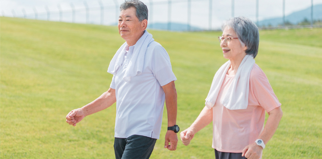 健康長寿社会の実現の様子